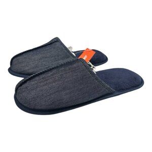 Joe Fresh Blue Denim Slippers Size S (7-8)